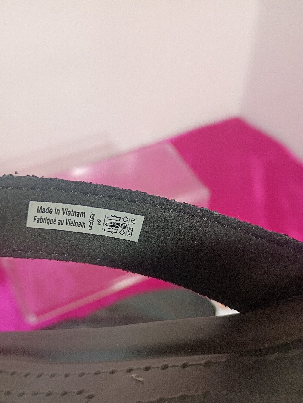 Crocs Women's SZ 9 Sloane Glitter Wedge Flip 206781-001 NWT - Picture 3 of 10